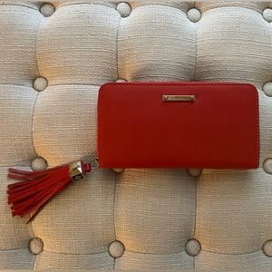 Stella and Dot red wallet